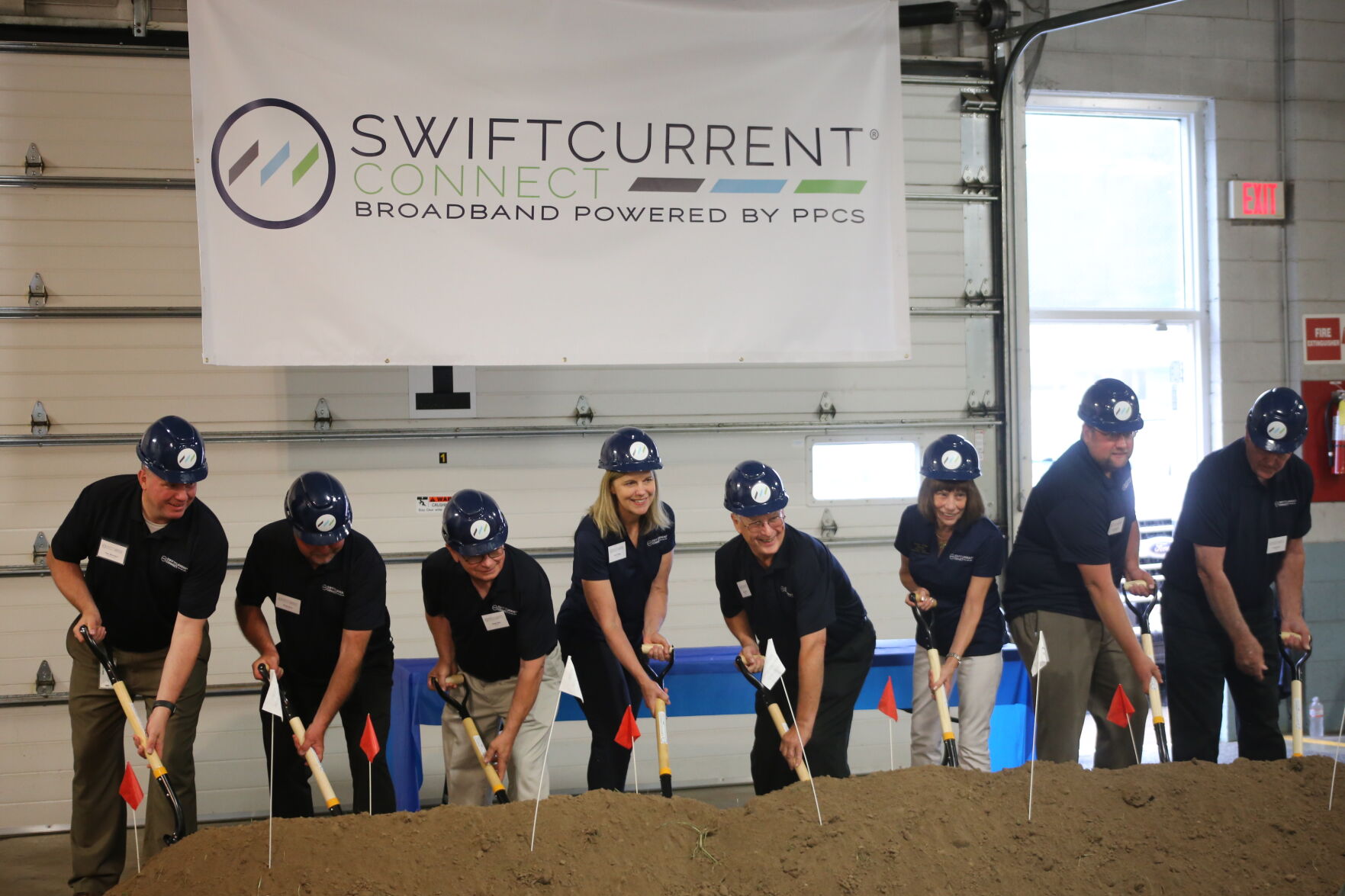 PPCS Board Breaks Ground